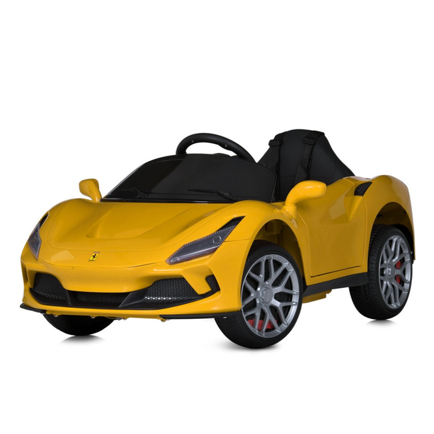 Дитячий електромобіль Bambi Машина Ferrari, жовтий M 5860EBLR-6 - Фото 1 Дитячий електромобіль Bambi Машина Ferrari, жовтий M 5860EBLR-6 - зображення 1