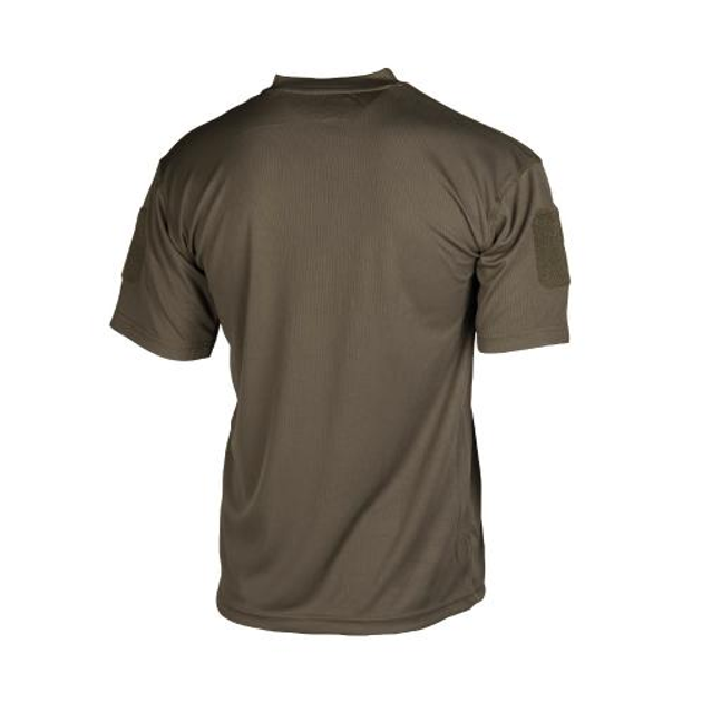 Футболка Mil-Tec швидкосохнуча XL Quick Dry T-shirt Olive (11081001-XL) - изображение 2