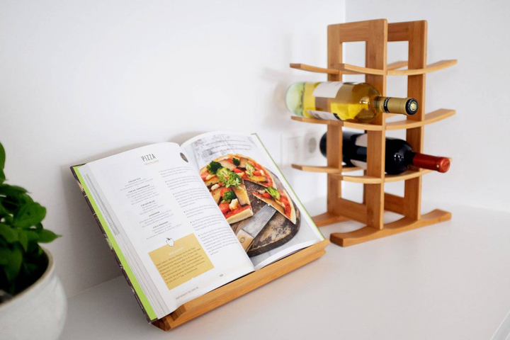 Stojak na wino Zeller bambusowy na 12 butelek (4003368135809) - obraz 4