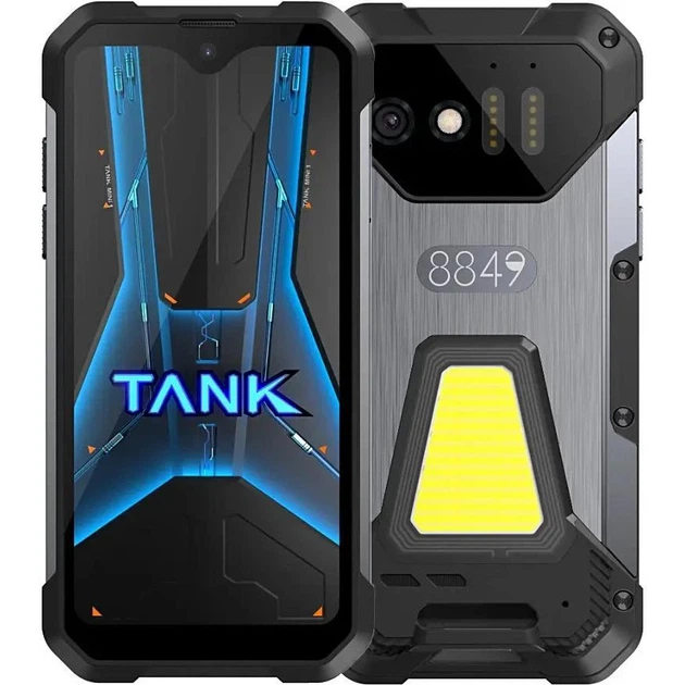 Смартфон Unihertz Tank Mini 12/256GB Black - Фото 1 Смартфон Unihertz Tank Mini 12/256GB Black - изображение 1
