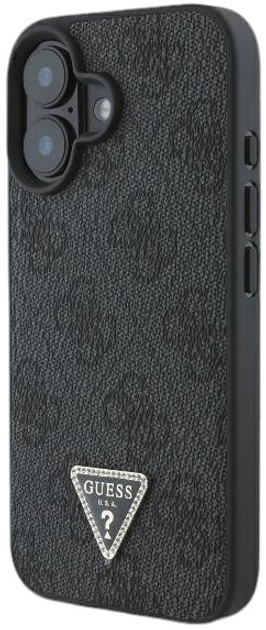 Панель Guess Hardcase New 4G Triangle для Apple iPhone 16 Plus Black (GUHCP16MPG4GPK) - зображення 2