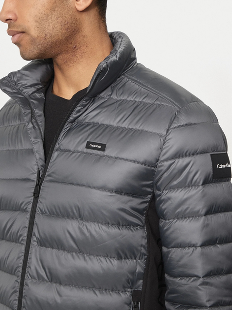 Куртка демісезонна чоловіча Calvin Klein K10K108291-PCX S Сіра (8720109907353) - зображення 4