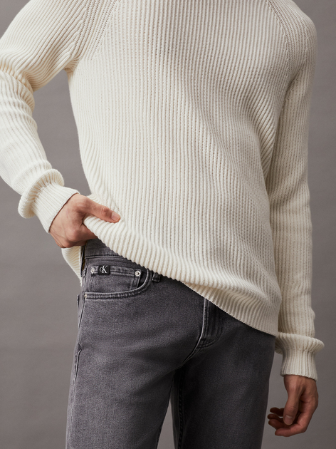 Джинси Regular Fit чоловічі Calvin Klein Jeans J30J325730-1BZ 31/32 Сірі (8720639092826) - зображення 5