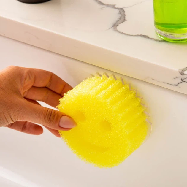 Губка кухонная Scrub Daddy Original желтая (5060481023870) - изображение 6