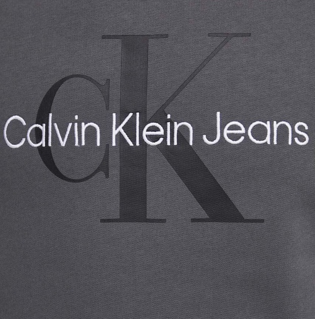 Худі чоловіче Calvin Klein Jeans J30J320805-PSL 2XL Сіре (8720639168408) - зображення 5