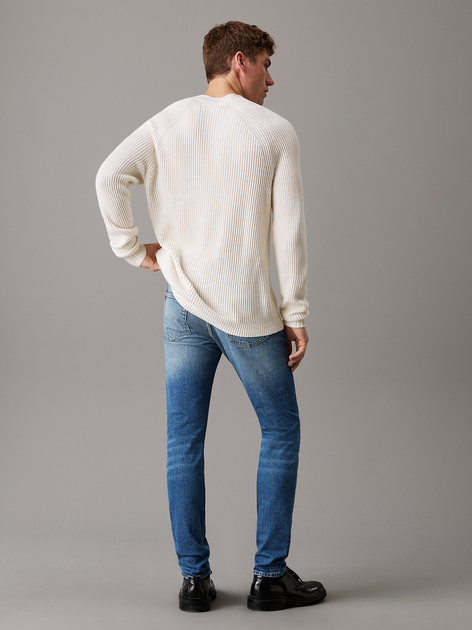 Jeansy slim fit męskie Calvin Klein Jeans J30J326789-1BJ 32/32 Niebieskie (8720639226597) - obraz 4