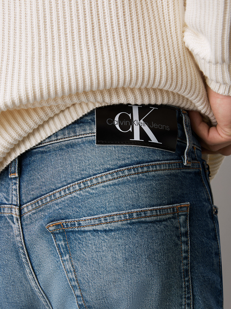 Джинси Slim Fit чоловічі Calvin Klein Jeans J30J326789-1BJ 33/34 Сині (8720639226696) - зображення 5