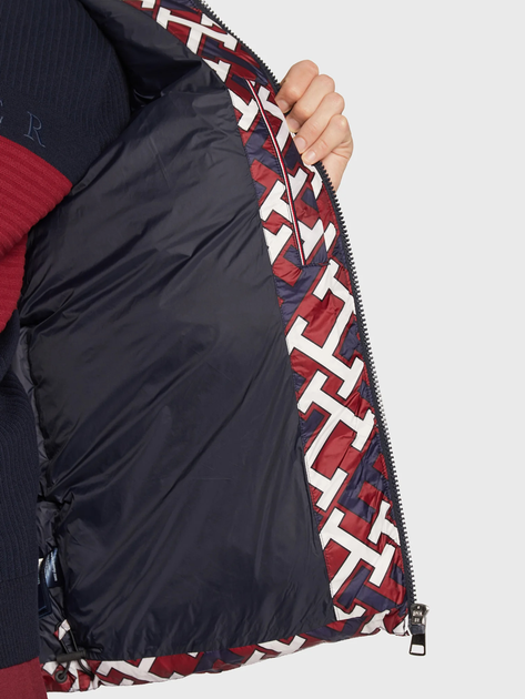 Kurtka zimowa męska pikowana Tommy Hilfiger MW0MW29254-0GY S Granatowa (8720641973885) - obraz 6