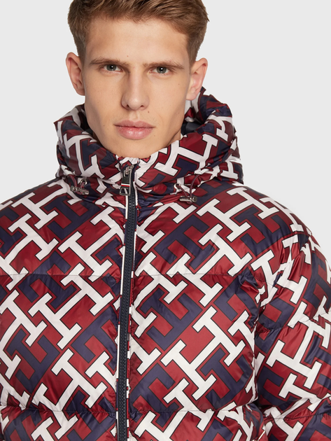 Kurtka zimowa męska pikowana Tommy Hilfiger MW0MW29254-0GY L Granatowa (8720641973908) - obraz 4