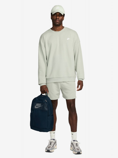 Рюкзак спортивний тканинний 21 л вміщує формат А4 Nike ELMNTL -LBR DD0562-478 Темно-синій (0197598024829) - зображення 3