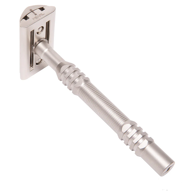 Бритва для гоління Т-подібна Pearl L-65 Semi Slant Stainless Steel - изображение 3