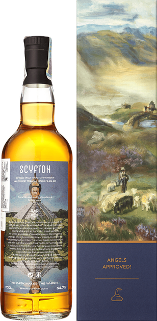 Виски Scyfion Aultmore 2006 Cask #03033 (Tequila Cask Finished) 0.7 л 54.7% в подарочной коробке (5010493084741) - изображение 4