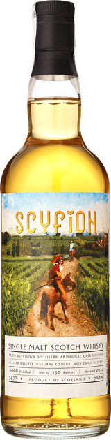 Виски Scyfion Dufftown 2008 Cask #7091 (Armagnac Cask Finished) 0.7 л 54.7% в подарочной коробке (5010493084789) - изображение 2