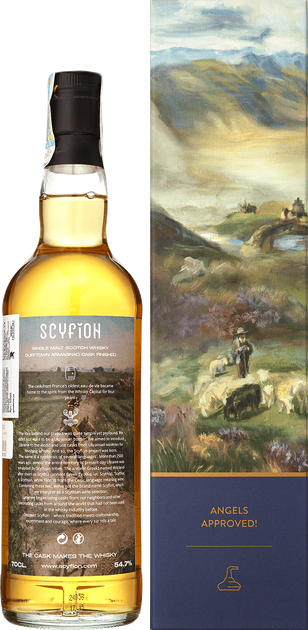 Виски Scyfion Dufftown 2008 Cask #7091 (Armagnac Cask Finished) 0.7 л 54.7% в подарочной коробке (5010493084789) - изображение 4
