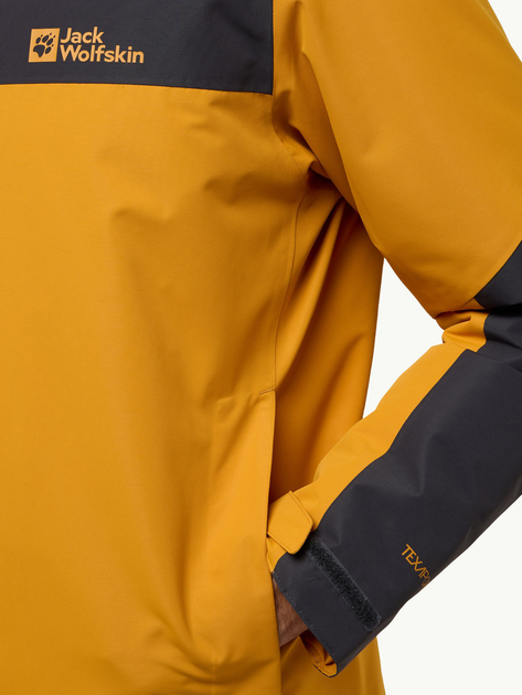 Куртка зимова коротка чоловіча Jack Wolfskin Jasper Ins Jkt M A61872_M0043 L Помаранчева (4064886336079) - зображення 5