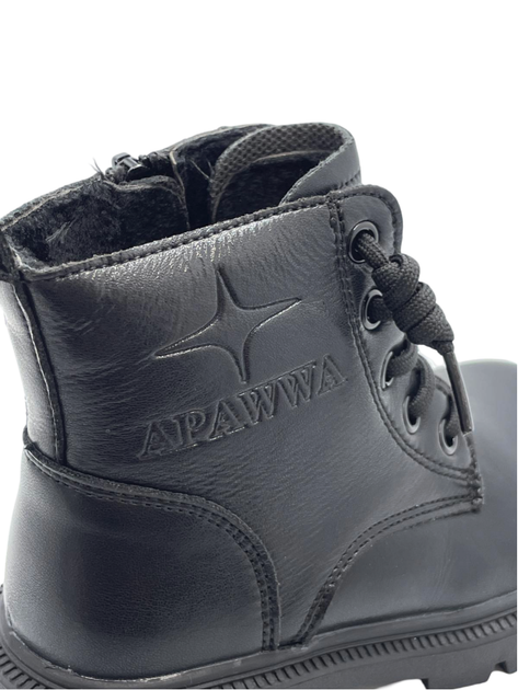 Демисезонные ботинки для девочек APAWWA N649-9/31 Черный 31 - Фото 6 Демисезонные ботинки для девочек APAWWA N649-9/31 Черный 31 - изображение 6
