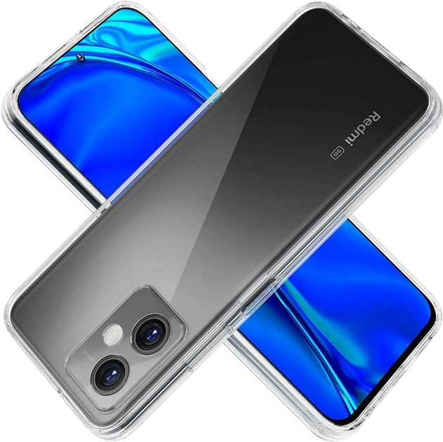 Панель 3MK Clear Case для Xiaomi Redmi Note 12 5G Transparent (5903108497152) - зображення 5