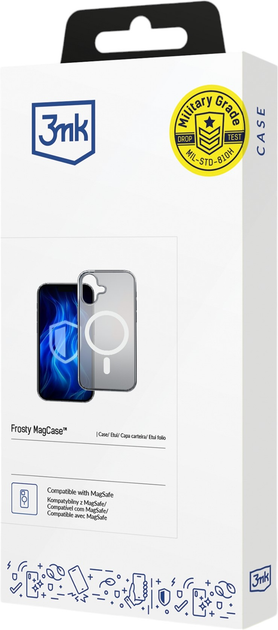 Панель 3MK Frosty MagCase для Apple iPhone 16 Plus White (5903108596732) - зображення 2