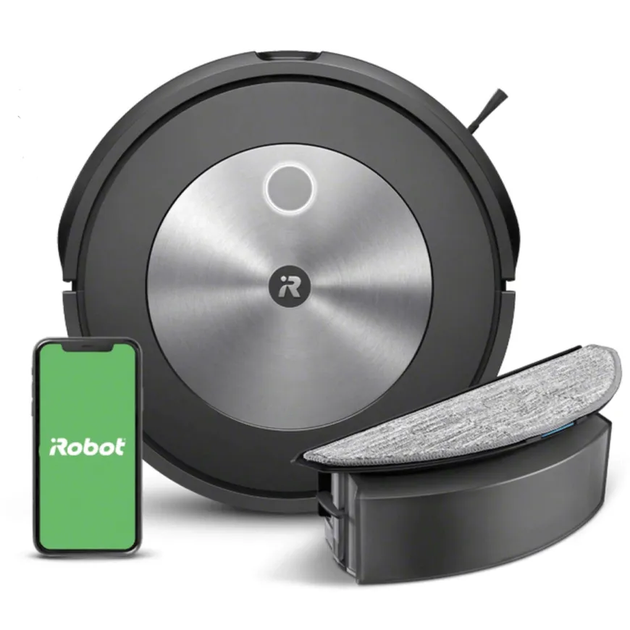 Робот-пилосос iRobot Roomba Combo j5 (J517840) - Фото 3 Робот-пилосос iRobot Roomba Combo j5 (J517840) - зображення 3