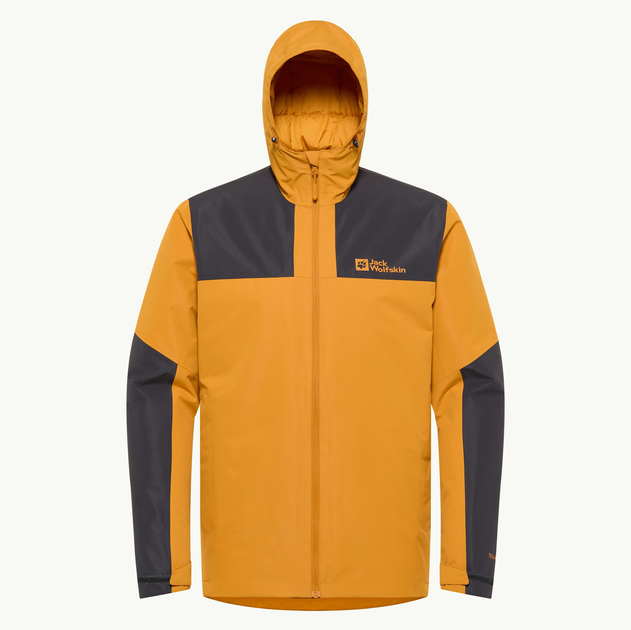Kurtka zimowa męska sportowa Jack Wolfskin Jasper Ins Jkt M A61872_M0043 3XL Pomarańczowa (4064886336192) - obraz 11