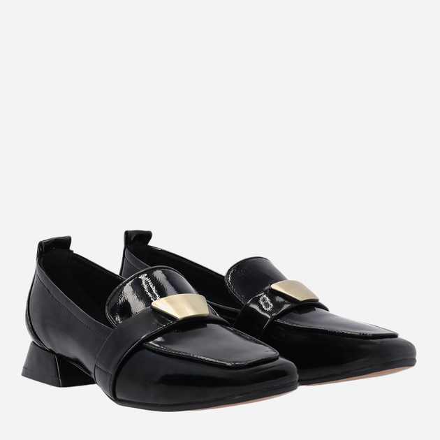 Loafersy damskie lakierowane VENEZIA H004PABLOBM015 41 26.5 cm Czarne (5906140350508) - obraz 2