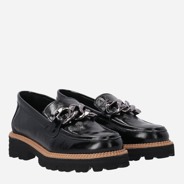 Loafersy damskie lakierowane VENEZIA E005PABLOBM041 36 23.5 cm Czarne (5906140521649) - obraz 2