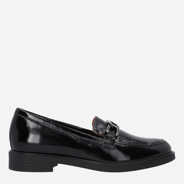 Loafersy damskie lakierowane VENEZIA E011PABLOBM061 41 26.5 cm Czarne (5906140555910) - obraz 1