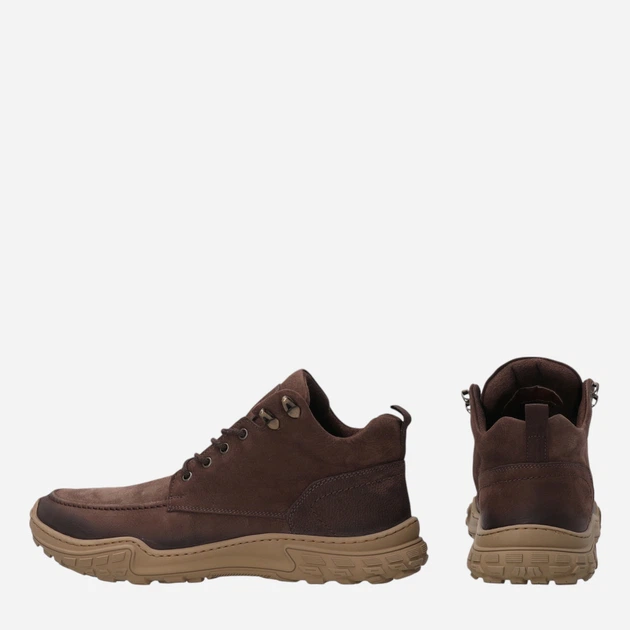 Чоловічі черевики VENEZIA Y019NUBRMSP044 40 27.3 см Коричневі (5906140504673) - зображення 4