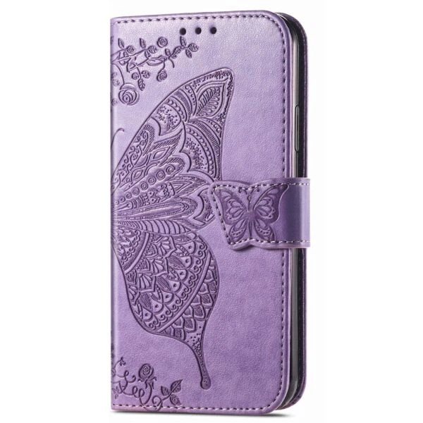 Чехол-книжка с рисунком UniCase Butterfly Pattern для Samsung Galaxy A24 (A245) - Light Purple - изображение 4