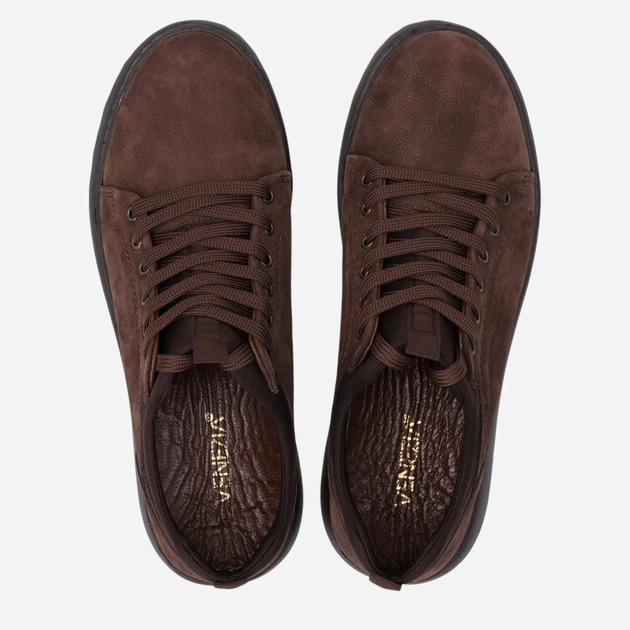 Чоловічі туфлі VENEZIA Y013NUBRMSP044 41 28 см Коричневі (5906140504987) - зображення 5