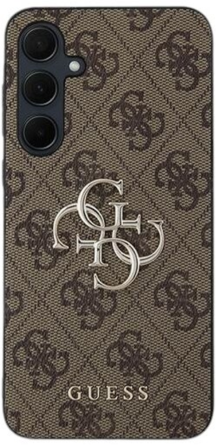 Панель Guess Hardcase 4G Big Metal Logo для Samsung Galaxy A35 A356 Brown (GUHCSA354GMGBR) - зображення 2