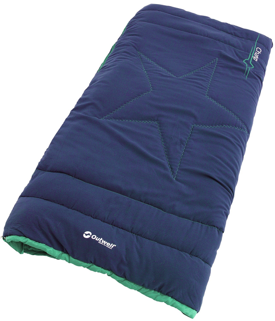 Śpiwór Outwell Champ Kids 150 x 70 cm Ocean Blue (5709388113245) - obraz 3