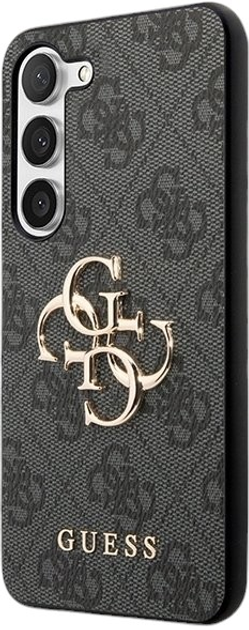Панель Guess Hardcase 4G Big Metal Logo для Samsung Galaxy A55 A556 Black (GUHCSA554GMGGR) - зображення 4