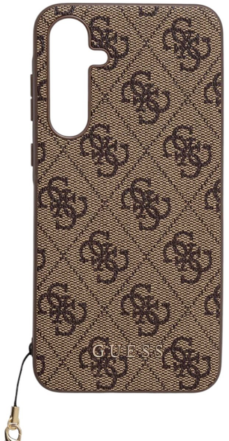 Панель Guess Hardcase 4G Charms Collection для Samsung Galaxy A55 A556 Brown (GUHCSA55GF4GBR) - зображення 1