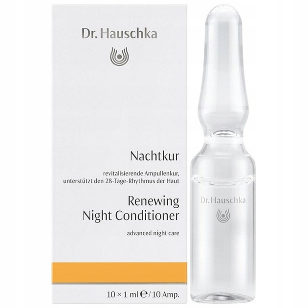 Сироватка для обличчя Dr. Hauschka Renewing Night Conditioner нічна 10 x 1 мл (4020829005303) - зображення 1