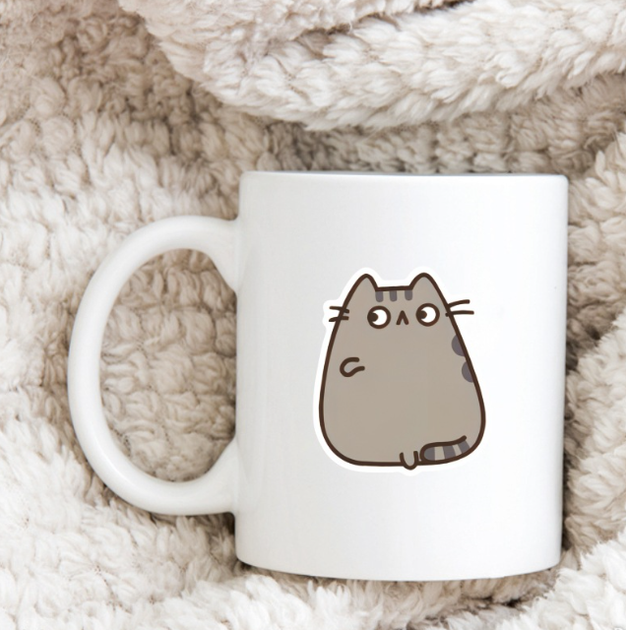Набір наклейок кіт Пушин Pusheen 50 штук стікербомбінг для телефону, ноутбука, планшета, скейтборду, самокату, велосипеда. (II) 33019 - Фото 3 Набір наклейок кіт Пушин Pusheen 50 штук стікербомбінг для телефону, ноутбука, планшета, скейтборду, самокату, велосипеда. (II) 33019 - зображення 3
