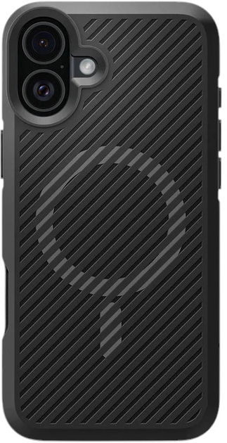 Etui Spigen Core Armor MagFit do Apple iPhone 16 Black (8809971231169) - obraz 2