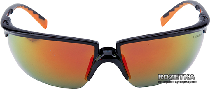 Защитные очки 3M Solus PC Красные (71505-00006M) - изображение 1