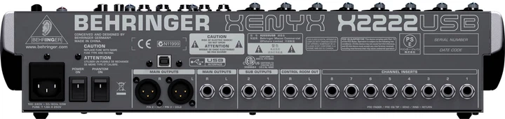 Behringer Xenyx X2222USB - зображення 4