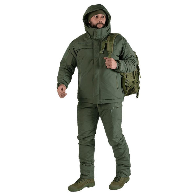 Куртка Camotec тактическая зимняя Patrol System 3.0 Nylon Taslan Олива 2XL - изображение 2