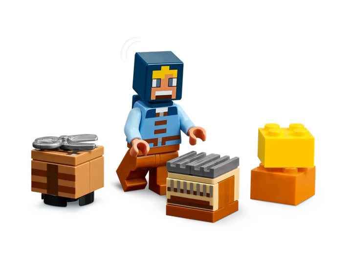 Конструктор LEGO Minecraft Ферма з млином 462 елементи (21262) - зображення 5