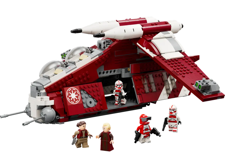 Zestaw klocków LEGO Star Wars Kanonierka Gwardii Coruscańskiej 1083 elementy (75354) - obraz 2