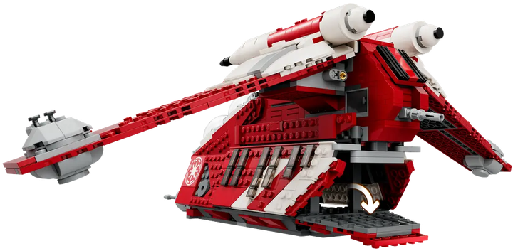 Конструктор LEGO Star Wars Канонерка гвардії Корусанта 1083 елементи (75354) - зображення 6