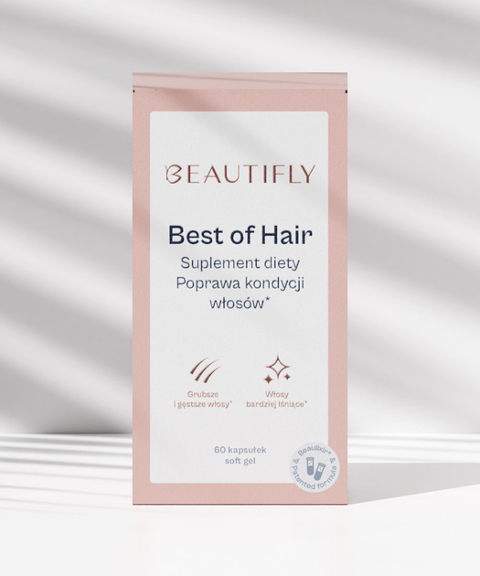 Харчова добавка Beautifly Best of Hair для покращення стану волосся 60 шт (5903003701125) - зображення 6
