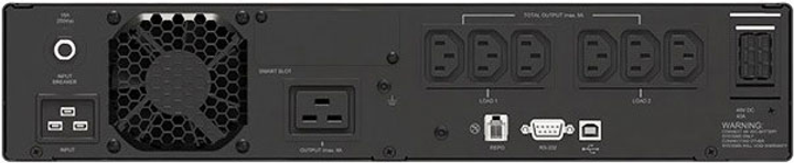 UPS Delta Amplon RT-2K 2000VA (1800W) Black (UPS202R2RT2B035) - obraz 3