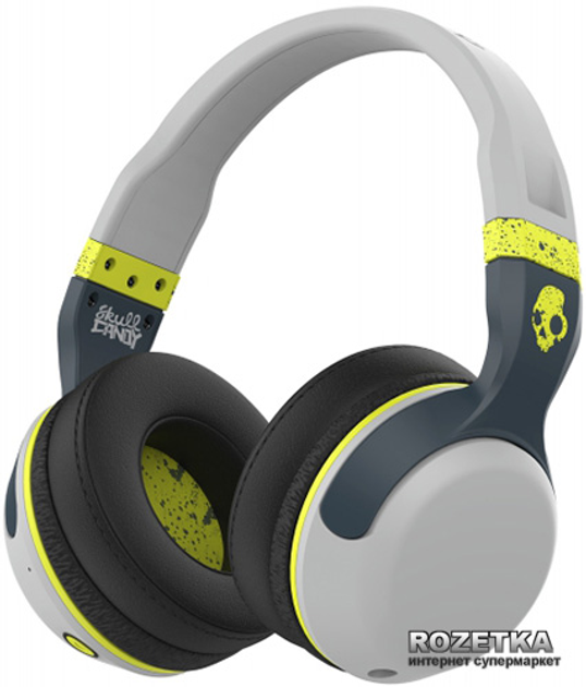 Наушники Skullcandy BT Hesh 2.0 Light Gray/Dark Gray/Hot