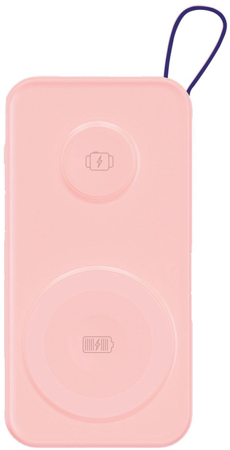 Powerbank 3MK PastelUp 10000 mAh 22.5W Pink (5903108583213) - obraz 1