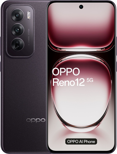 Мобільний телефон Oppo Reno 12 5G 12/256GB Matte Brown (CPH2625) - зображення 1