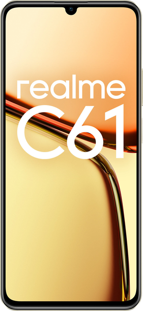 Мобільний телефон Realme C61 6/256GB Sparkle Gold (6941764436015) - зображення 3