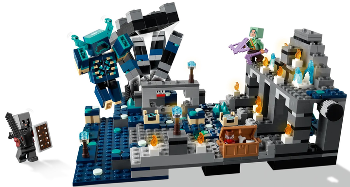 Конструктор LEGO Minecraft Битва в темних глибинах 584 елементи (21246) - зображення 3